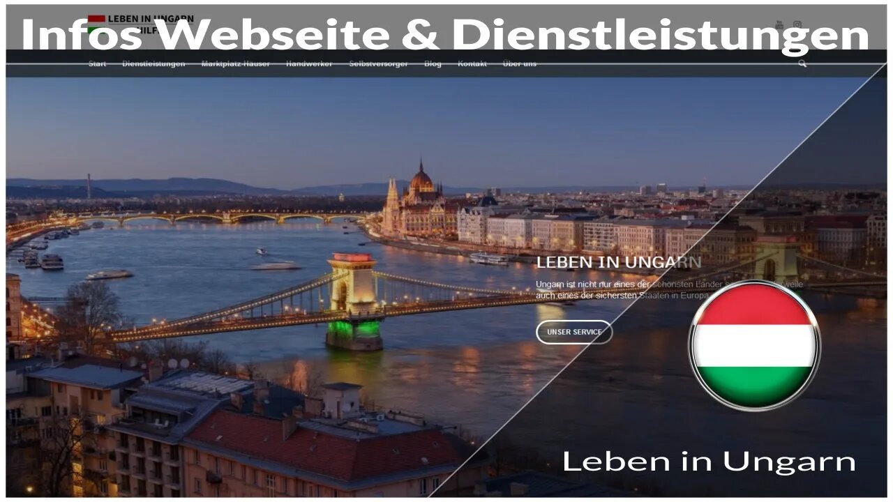 Infos zur Webseite und Dienstleistungen - Leben in Ungarn