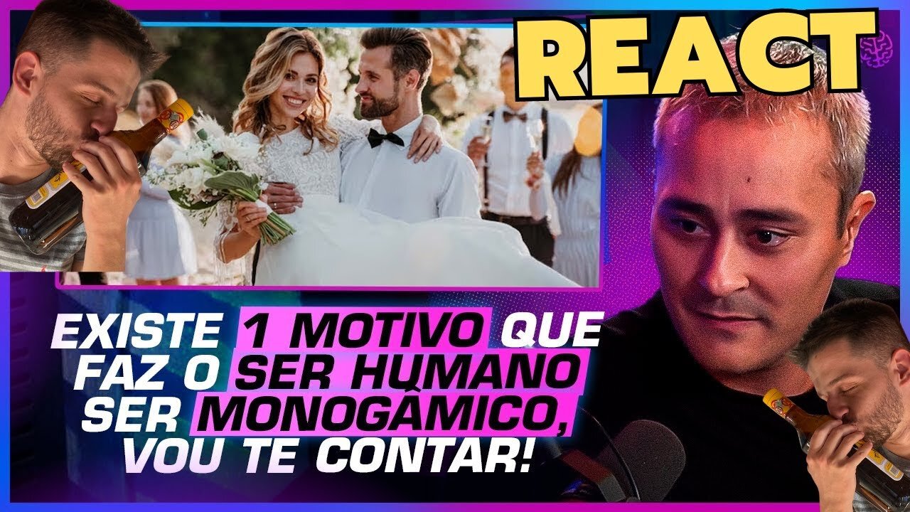 O SER HUMANO SE CASA POR CONTA DESSE MOTIVO EVOLUTIVO - PAULO JUBILUT REACT