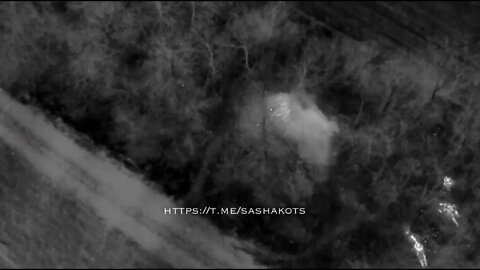 Russian Paratroopers In Conjunction With A Night UAV Operator Overtake Ukrainian Positions With Ease