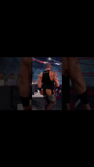 WWE 2k22 Braun Strowman Entrance #shorts
