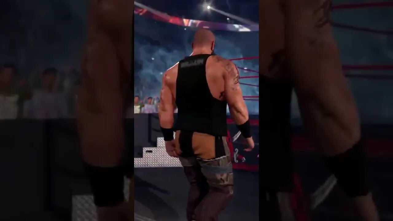 WWE 2k22 Braun Strowman Entrance #shorts