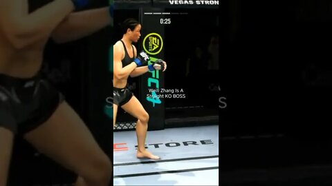 UFC 4 NEW SERIES ( Weili Zhang Wins First Title Defense Come See This Fight💯Uploading Soon