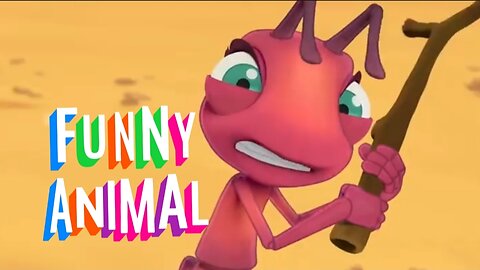 Funny animal ANTIKS is that a SEA Monster? | Funny Cartoons For CHILDREN