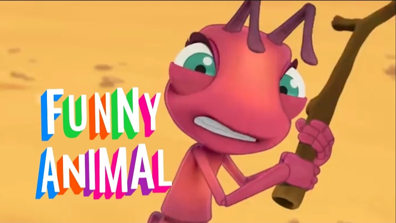 Funny animal ANTIKS is that a SEA Monster? | Funny Cartoons For CHILDREN