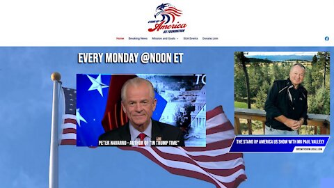 The Stand Up America US Show With MG Paul Vallely: Episode 12
