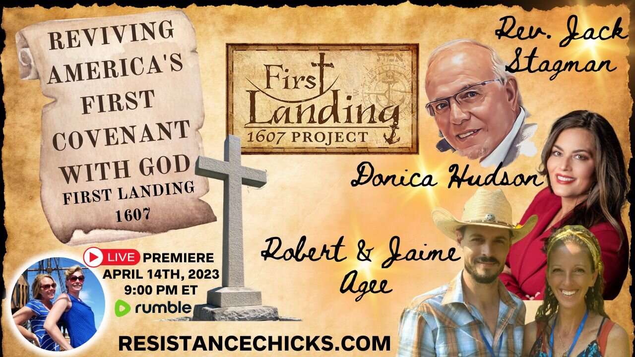 INTERVIEW! Reviving America's First Covenant with God: First Landing 1607