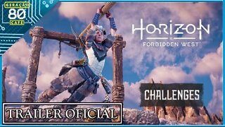 Horizon: Forbidden West - Trailer Desafios do Oeste Proibido (Dublado)