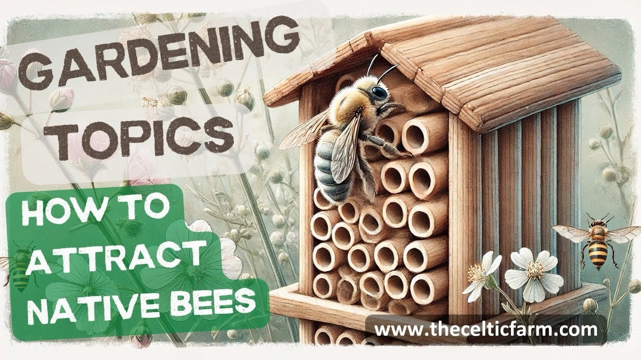 Native Bees Uncovered: Why Native Bees Are the Secret to a Thriving Garden! | How to Attract Them