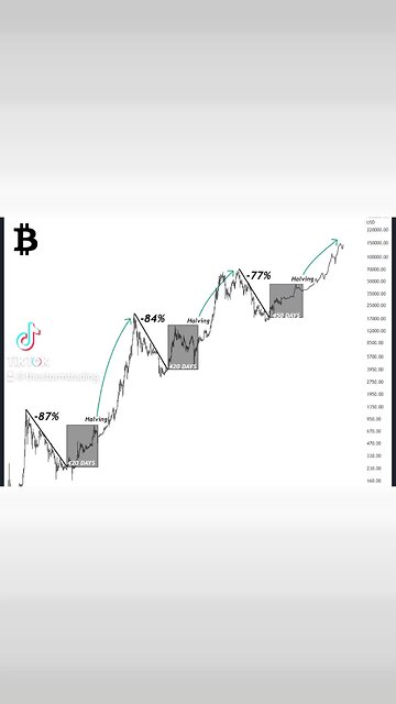 🚨#Bitcoin classic pre-halving mode. Bear market ✅ Bottom formation✅ Halving🕗