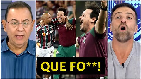 "Foi MAIS QUE UM TÍTULO do Fluminense! Foi UMA LIÇÃO DE VIDA! O Fernando Diniz..." OLHA ESSE DEBATE!