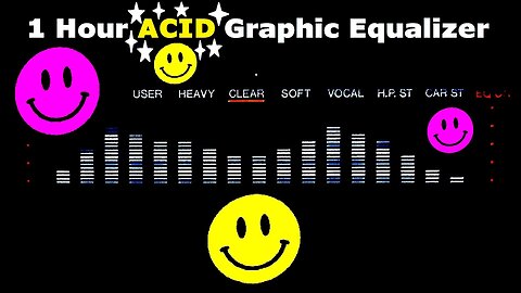 1 Hour Acid Graphic Equalizer - Acid Sounds From The Behringer TD-3
