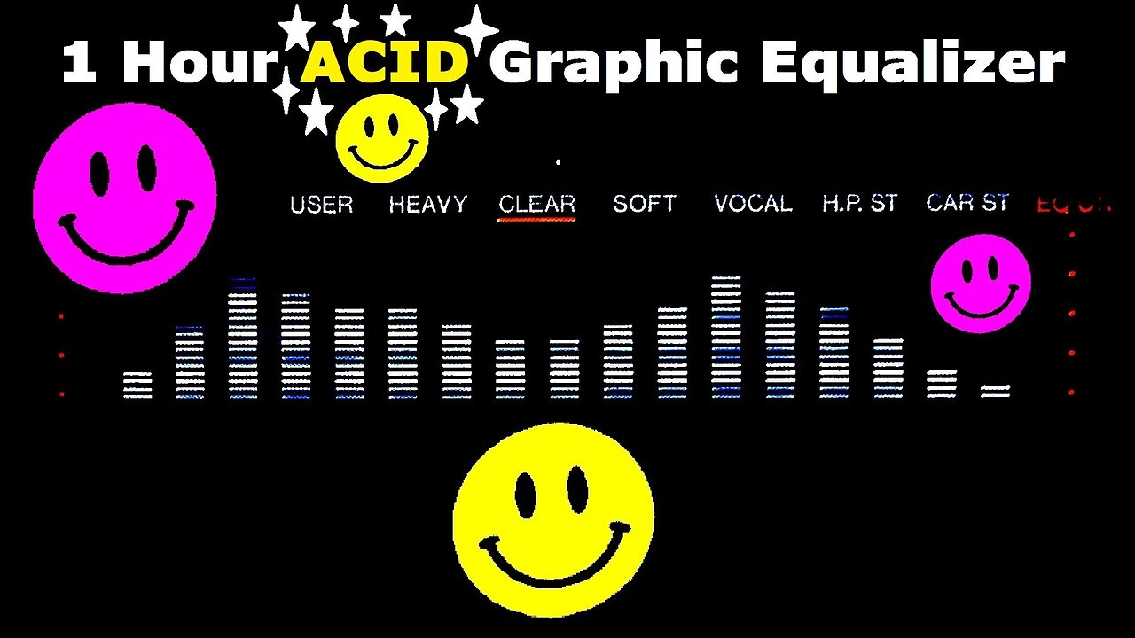 1 Hour Acid Graphic Equalizer - Acid Sounds From The Behringer TD-3