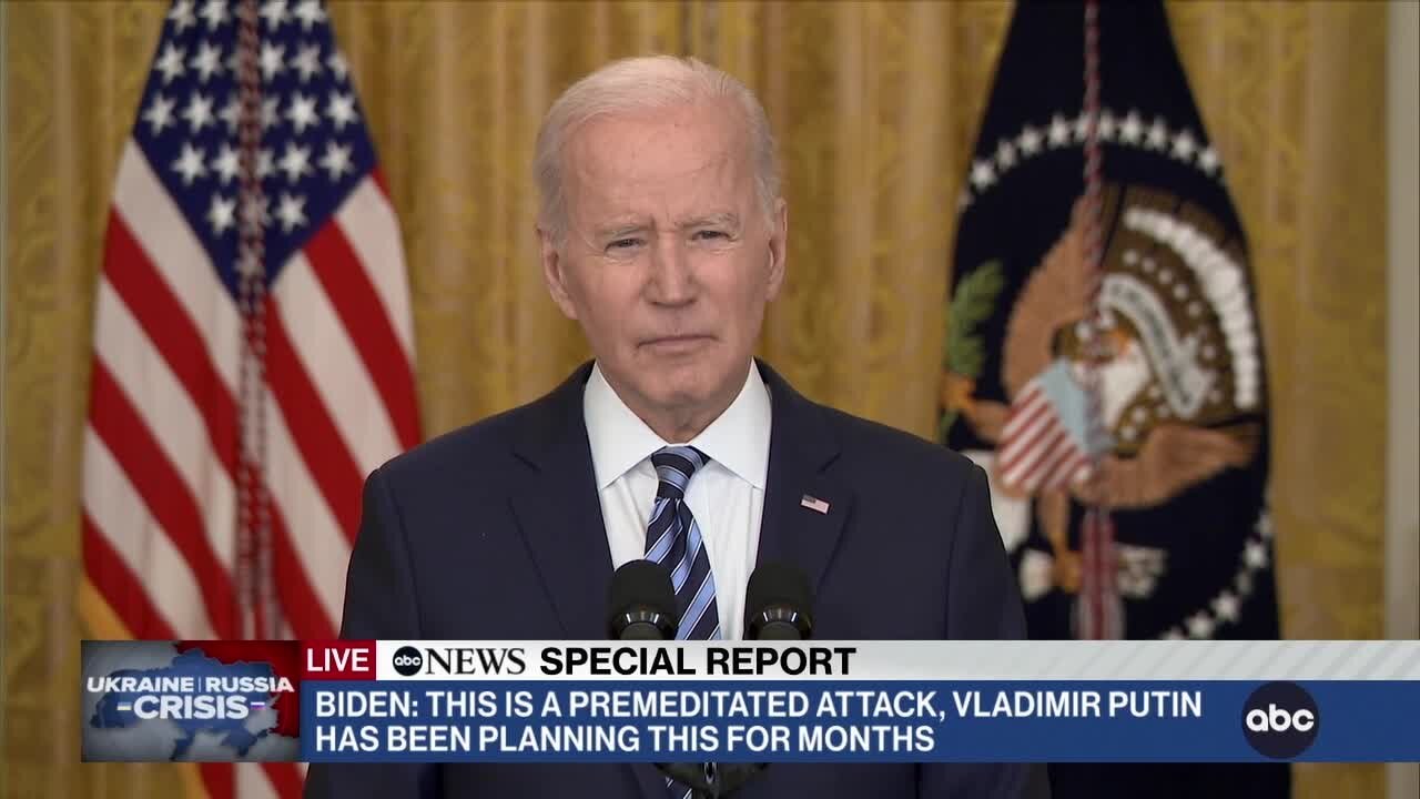 ABC News Special Report: Biden announces new round of sanctions on Russia in response to invasion of Ukraine