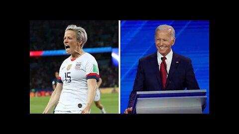 Megan Rapinoe joins President Biden for equal pay discussion