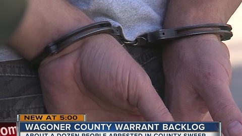 Wagoner County Warrant Sweep Underway