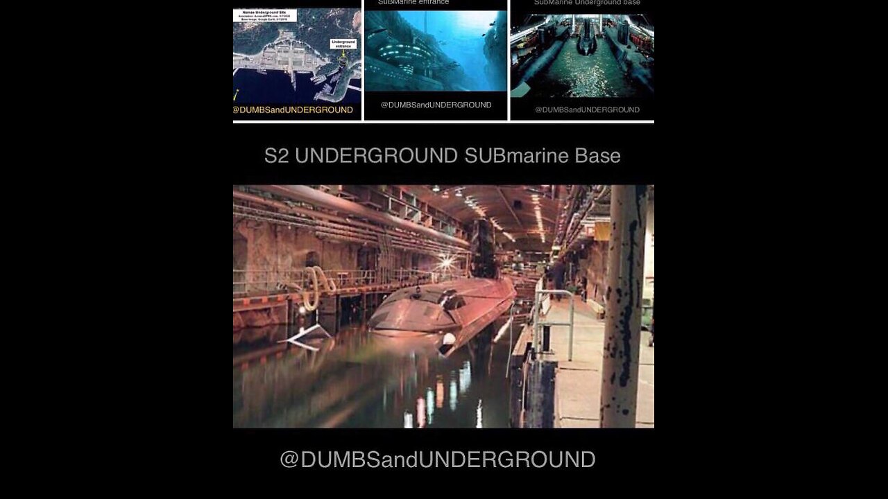 10 SECRET ⚓️ SUBMARINE BASES HIDDEN IN PLAIN SIGHT