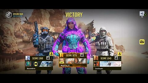 COD Mobile - Tournament - Ground War - Massive Slaughter - Ultra Graphics - LG V60 ThinQ