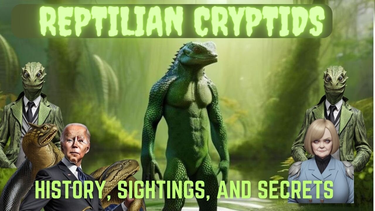 The Truth About Reptilian Cryptids: Legends, Lore, and Theories