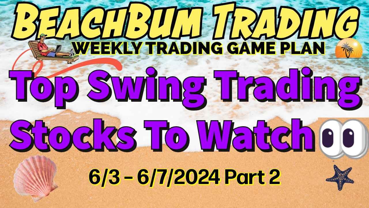 Top Swing Trading Stocks to Watch 👀 | 6/3 – 6/7/24 | SIRI FNGD CPSH ETSY SOXS PATH ULTY GDXY & More