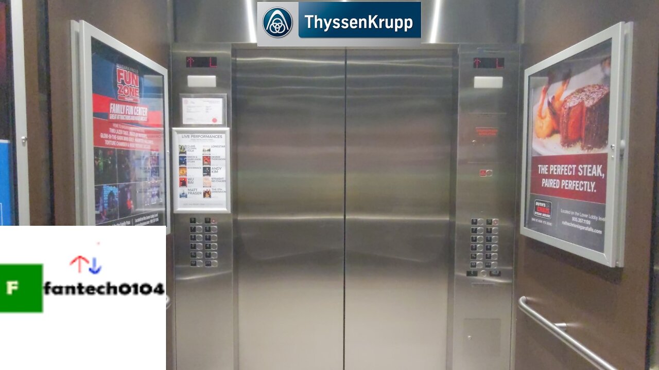 Thyssenkrupp Traction Elevators @ Wyndham Fallsview Hotel - Niagara Falls, Ontario