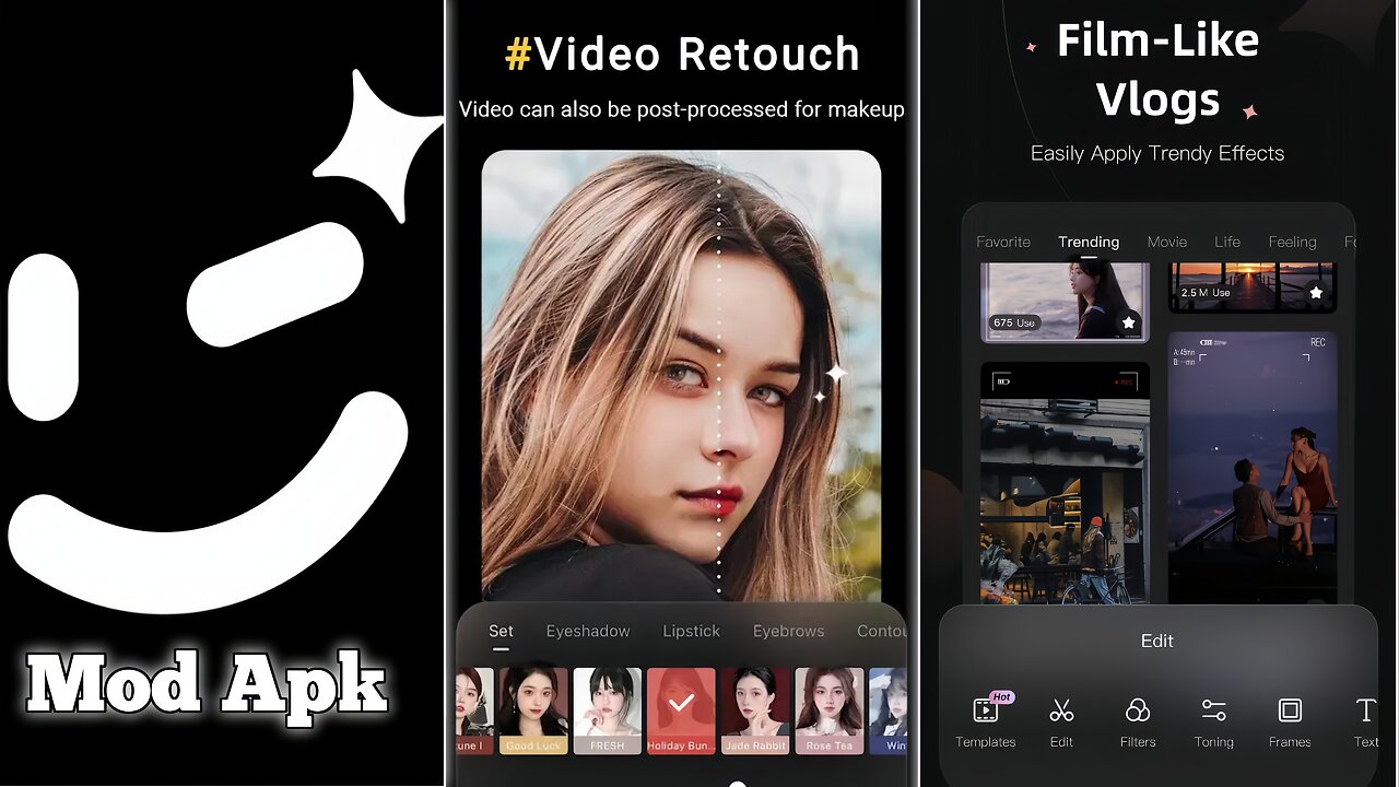 Wink Mod Premium (APK Tutorial 2023) Wink Video Retouching Tool VIP APK Features