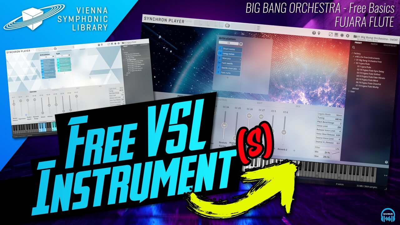 FREE VSL INSTRUMENT - BIG BANG ORCHESTRA FB & FUJARA FLUTE 🔥