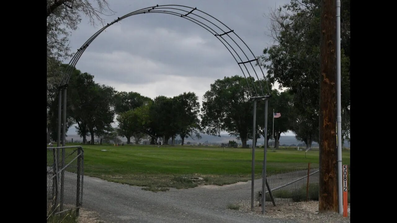 Ride Along with Q #210 - North Powder Cemetery 08/18/21 - Photos by Q Madp