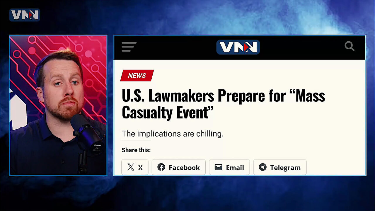 U.S. Lawmakers Prepare for “Mass Casualty Event”