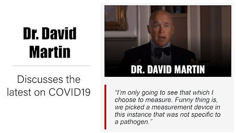 Dr. David Martin - Part 1 of 2 (Dec 2021)