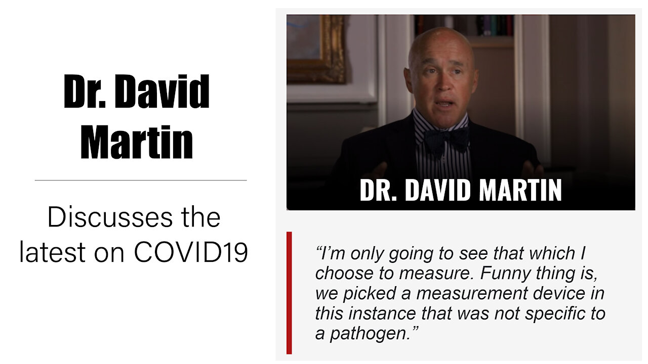 Dr. David Martin - Part 1 of 2 (Dec 2021)