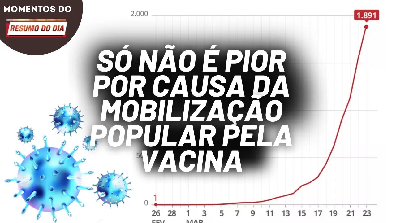 Aumento de casos de covid-19 no país | Momentos do Resumo do Dia