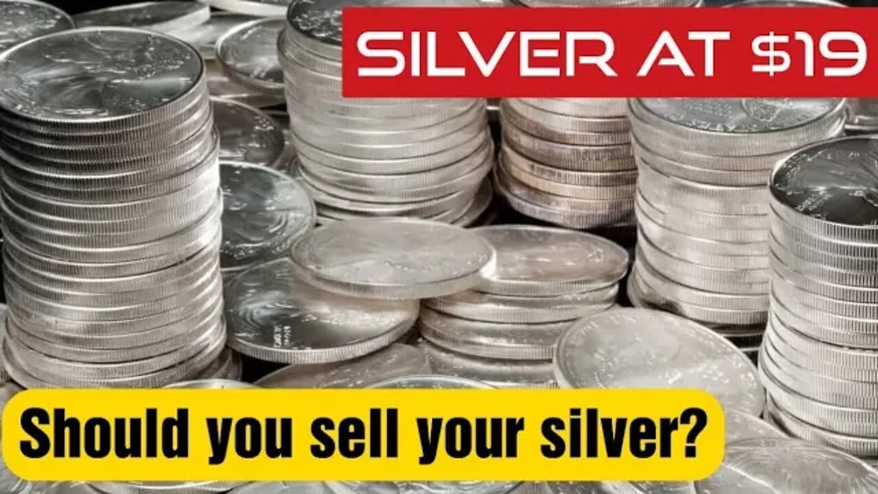 Silver is crashing. Should I sell?