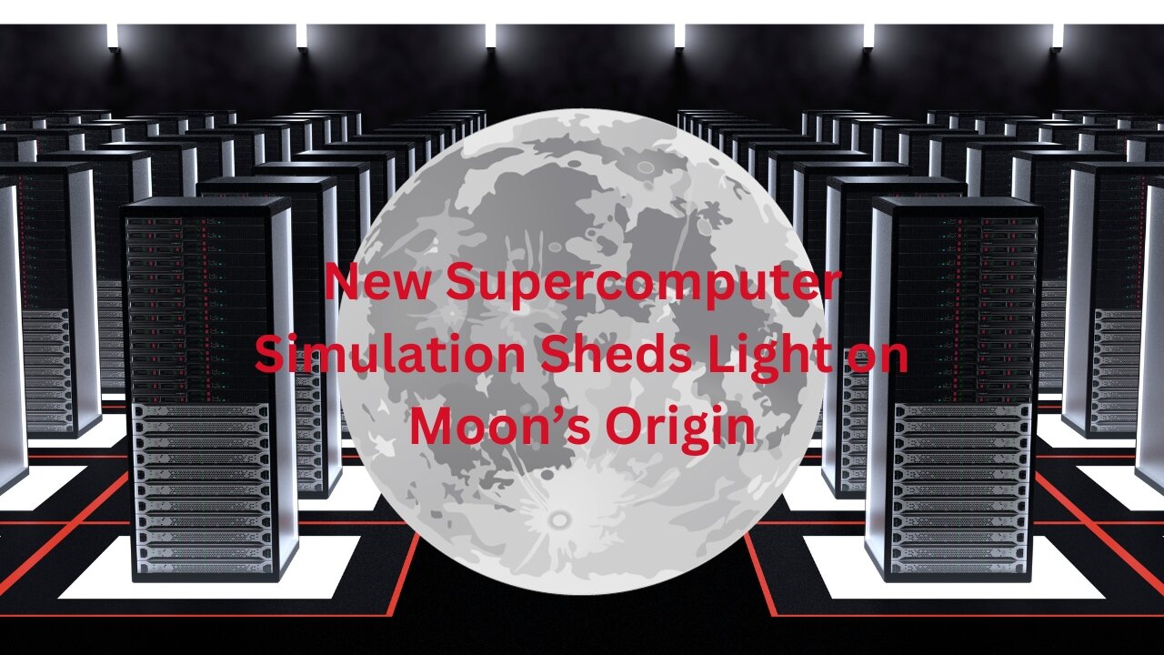 New Supercomputer Simulation Sheds Light on Moon’s Origin