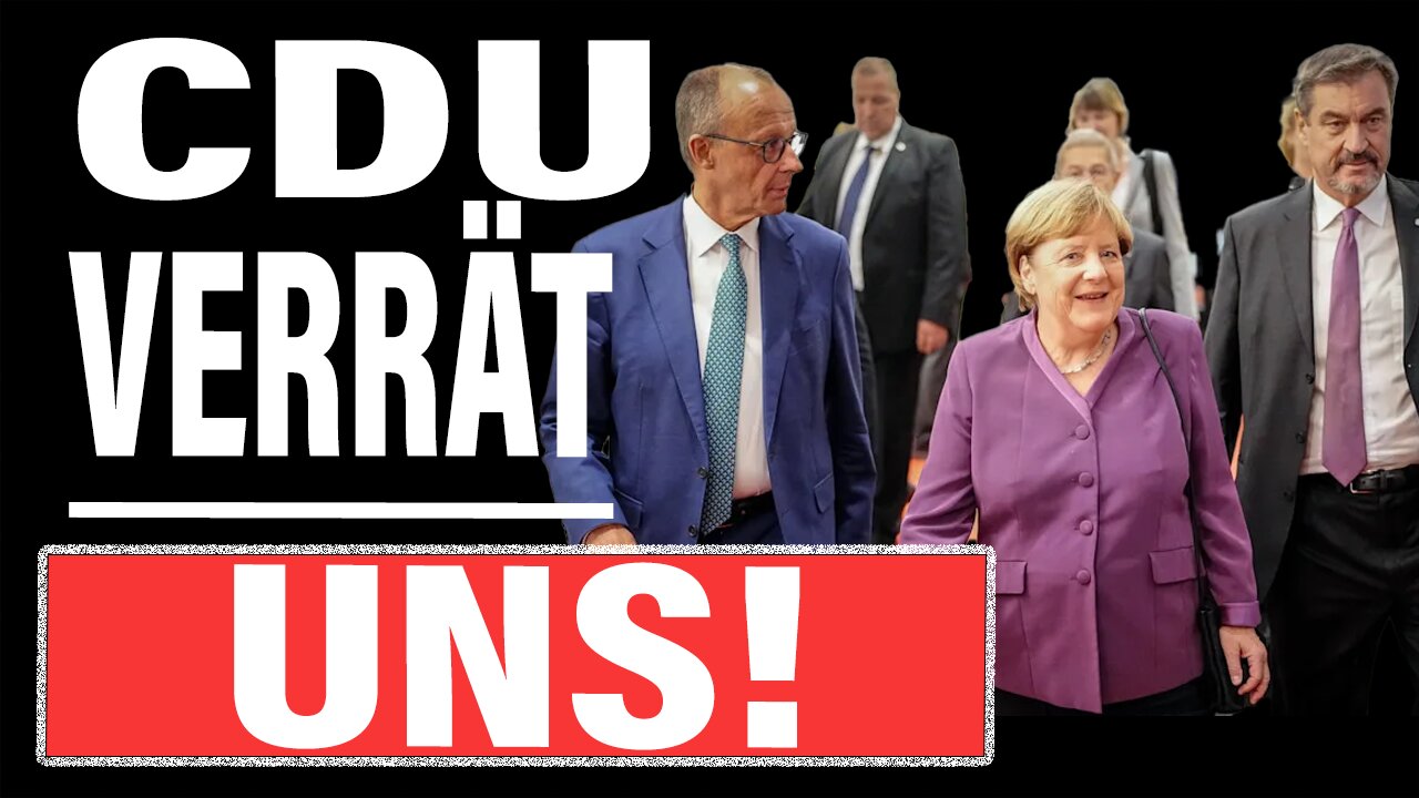 Skandalös! Merkel unterstützt Merz! CDU VERRÄT uns!