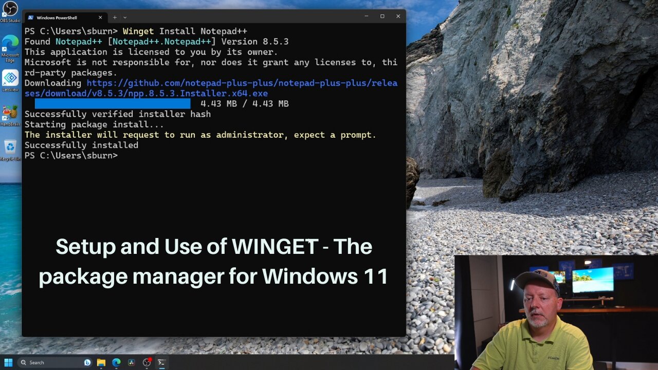 Setup and Use of the Winget Package Manager for Windows 11 #Windows11
