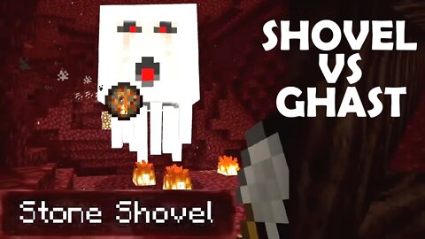 GHAST vs SHOVEL | In the Nether w/ Nothing (Part 17) Minecraft SPLITSCREEN 2Player Nintendo Switch