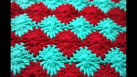 How to crochet shell wheel stitch simple short tutorial by marifu6a