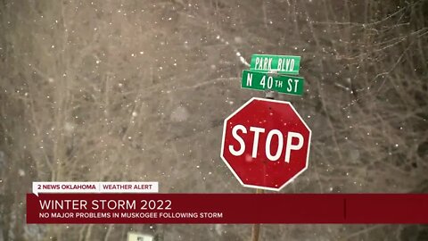 Muskogee adjusts to winter storm conditions