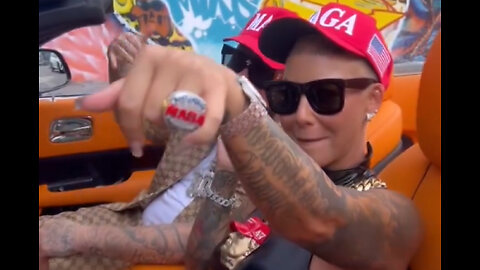 Amber Rose and Forgiato Blow: TRUMP 2024