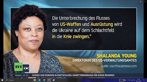 USA: Alle Mittel für die Ukraine werden bald aufgebraucht sein