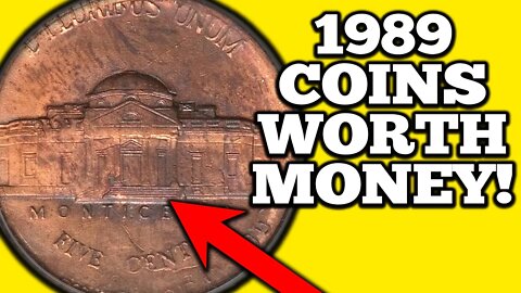 RARE 1989 ERROR COINS WORTH MONEY!