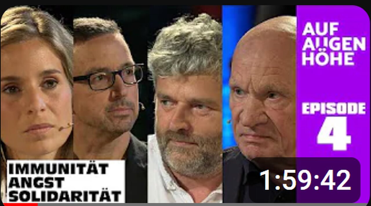 May 30, 2024..🎥🇩🇪🇦🇹🇨🇭🇪🇺👁️FAIR-TALK👁️"Auf Augenhöhe"👁️☝️4👉 IMMUNITÄT-ANGST-SOLIDARITÄT？ mit Cara Fickentscher， Rainer Eble， Andreas Roll und Thomas Stapper 24.7.2020