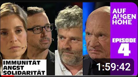 May 30, 2024..🎥🇩🇪🇦🇹🇨🇭🇪🇺👁️FAIR-TALK👁️"Auf Augenhöhe"👁️☝️4👉 IMMUNITÄT-ANGST-SOLIDARITÄT？ mit Cara Fickentscher， Rainer Eble， Andreas Roll und Thomas Stapper 24.7.2020