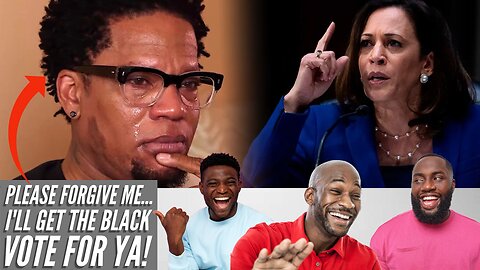 DL Hughley GOES OFF!... BEGGING Kamala Harris For FORGIVNESS