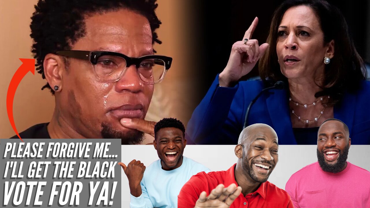 DL Hughley GOES OFF!... BEGGING Kamala Harris For FORGIVNESS