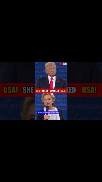 Donald Trump Savage Moment: Because You'd Be In Jail 💯🔥 #Savage #Trump #Shorts