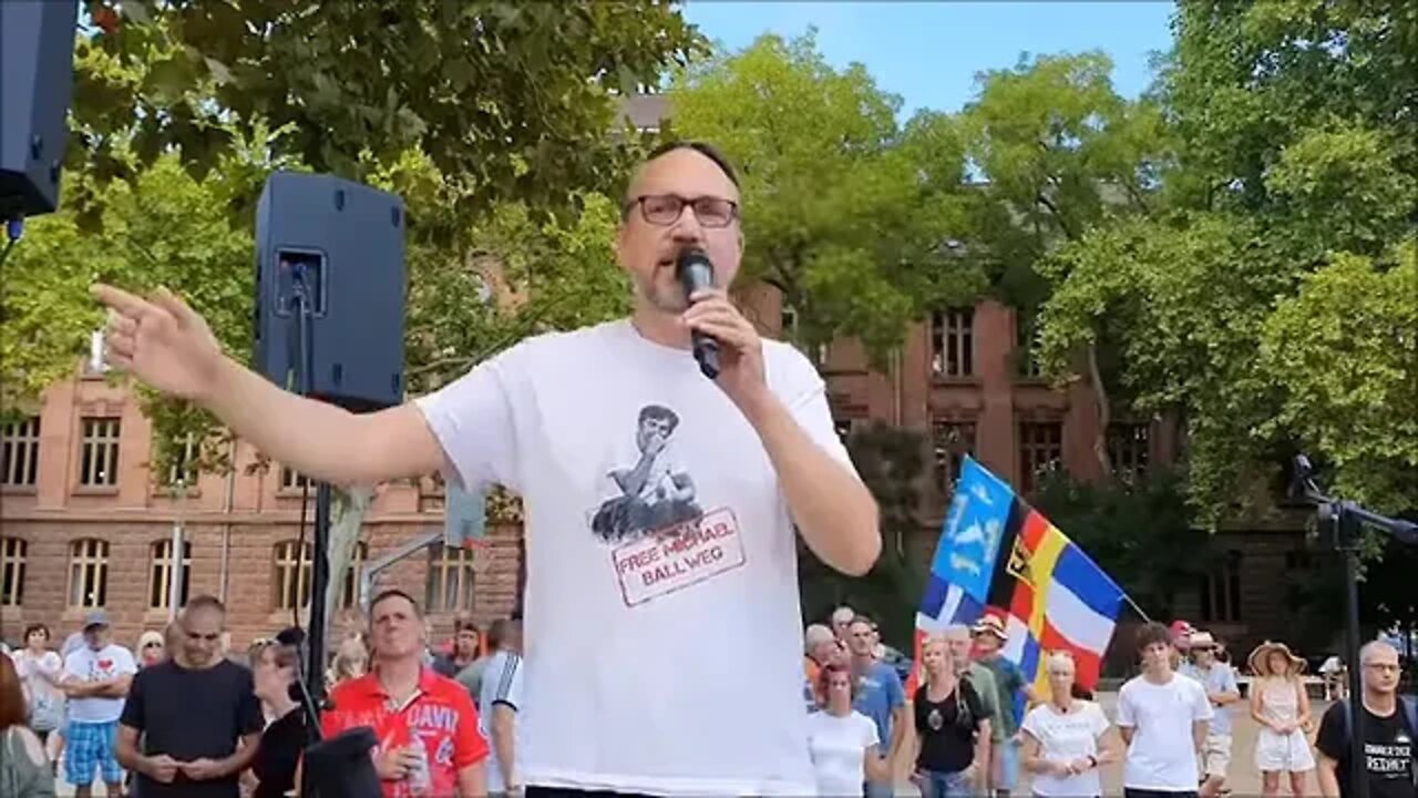 Rede Ralf Ludwig Demo Saarbrücken Wir sind die rote Linie 04 09 2022