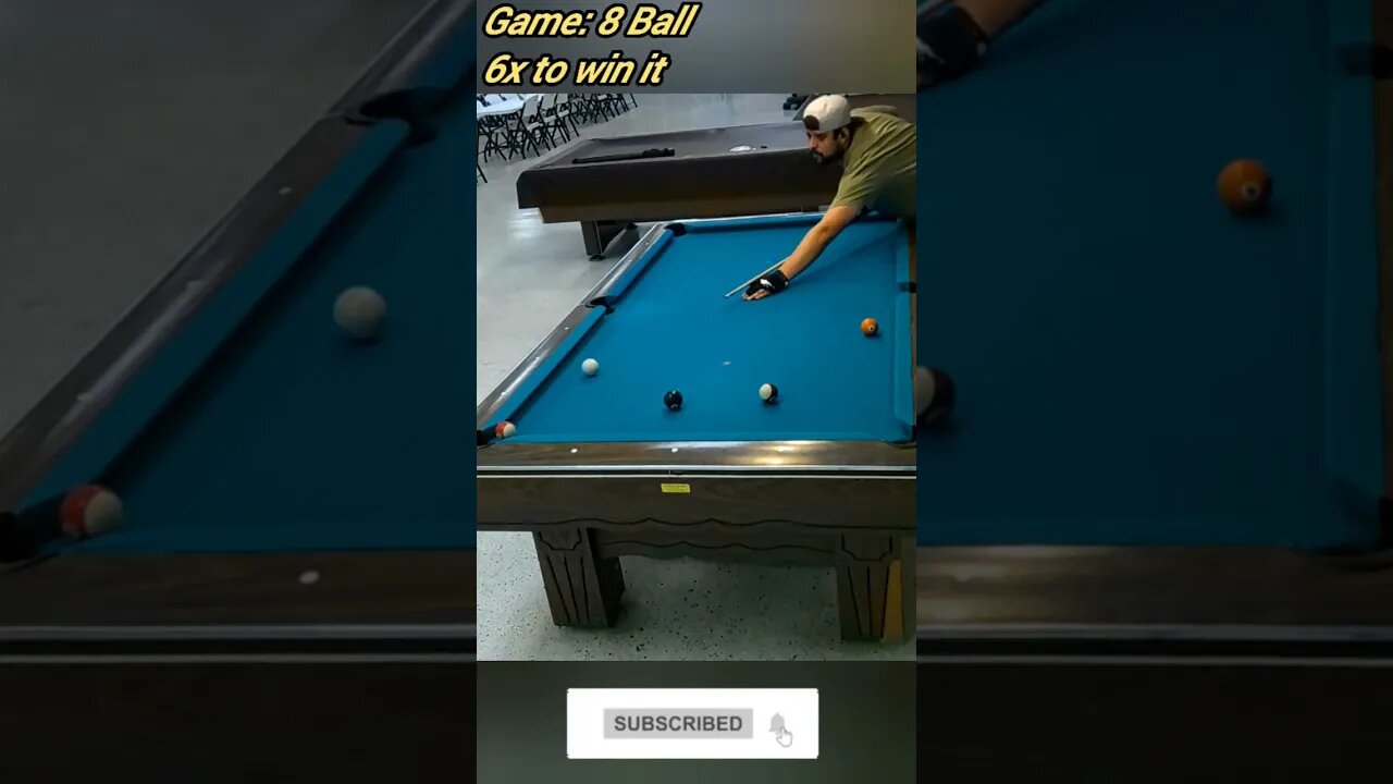 6x to win it #8ballpool #shorts