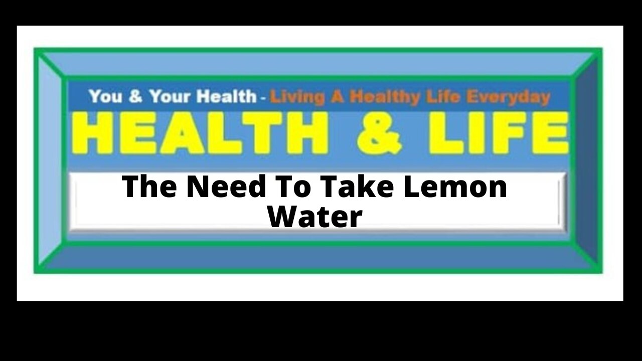 THE HEALTH IMPORTANCE OF DRINKING LEMON WATER