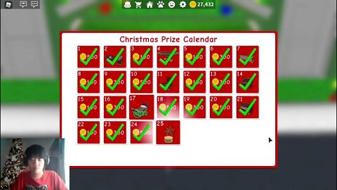 ROBLOX Waapp - I Got Everything in the Christmas Prize Calendar!